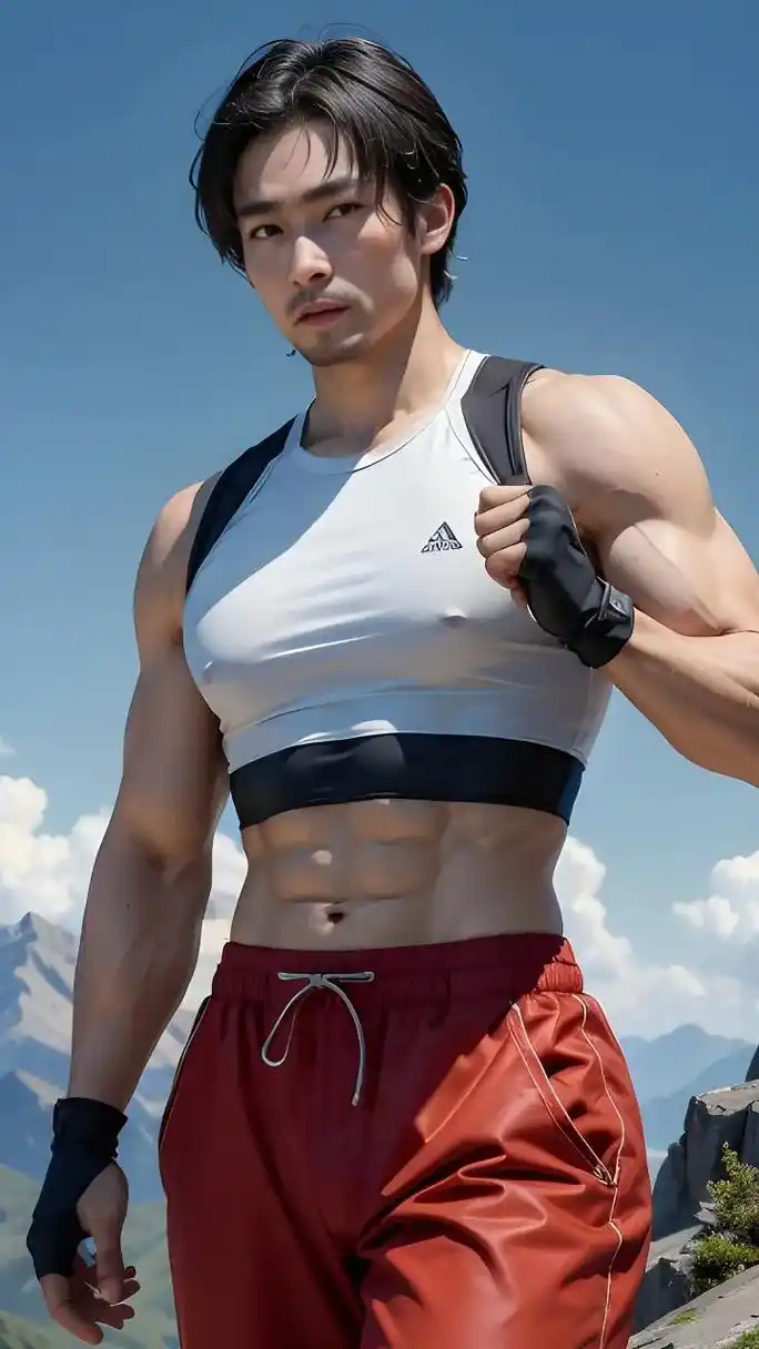 男儿不展风云志 空负天生八尺躯.#完美身材 #撩起衣服就是腹 - 抖音