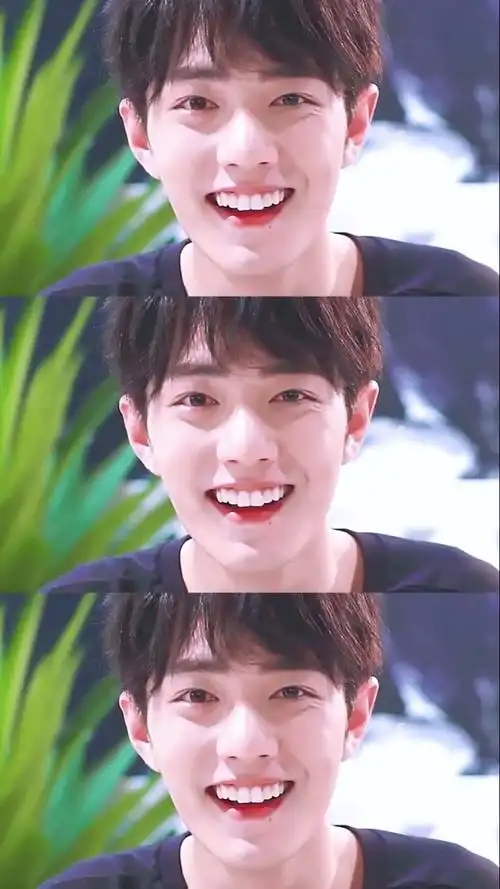 向全世界安利肖战#小赞的笑容好甜好治愈,你一笑我的心都化啦