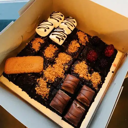 雪隆区黑巧brownie布朗尼蛋糕rm30而已