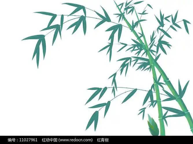 原创设计稿 卡通图片/插画 风景插画 原创手绘中国风竹林竹子插画素材