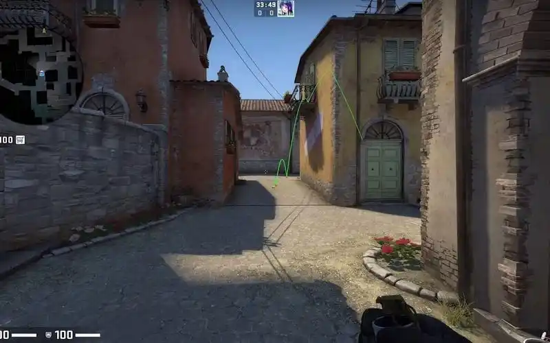 csgo炼狱小镇5个中路烟雾弹分享投掷点合集