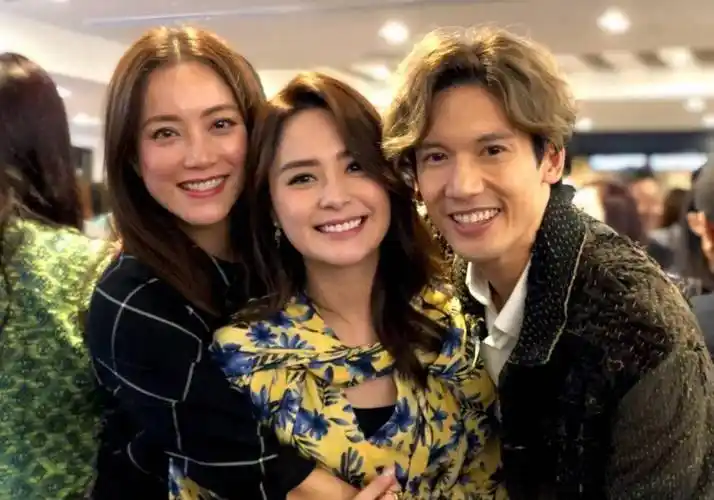 霍汶希近照,真是最美经纪人,她的女儿罕见曝光,像谢霆锋?