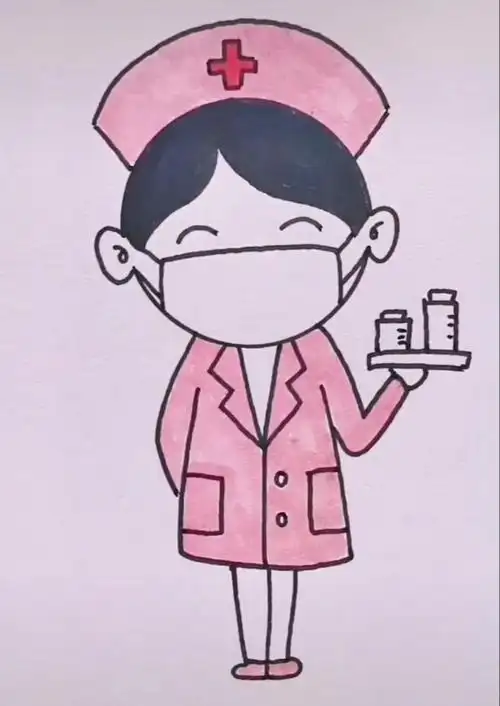 病毒太可恶了,让我们画一画病毒最怕的人——医生.