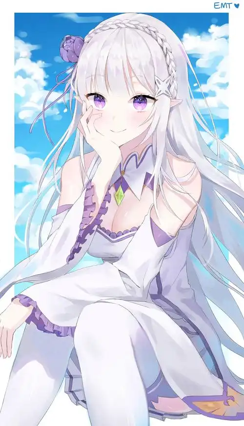 爱蜜莉雅丨《re 从零开始的异世界生活》手机 超高清壁纸 合集 三