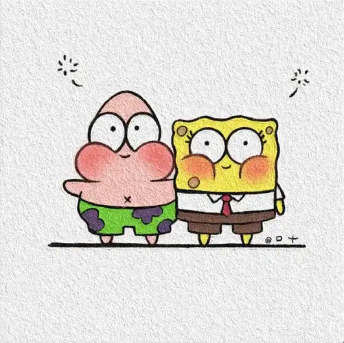 海绵宝宝简笔画教程