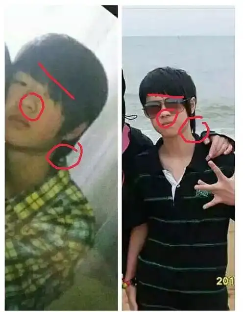 但有网友称照片中的人和王一博相貌相差很大,可能不是同一个人,于是