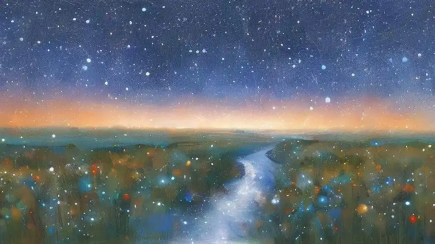 桌面壁纸🌌,唯美星空,宛如梦境✨