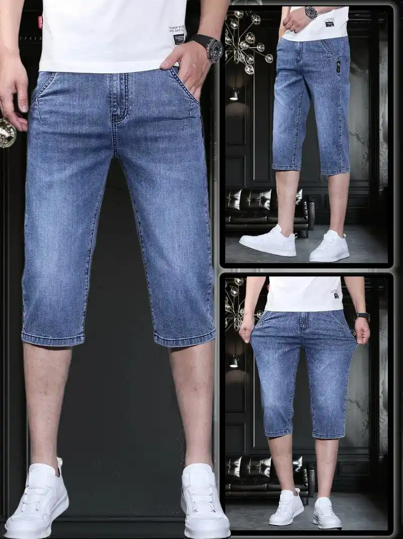 今天给大家安利一波夏季男士七分薄款牛仔裤,面料超薄,柔软舒适,七分