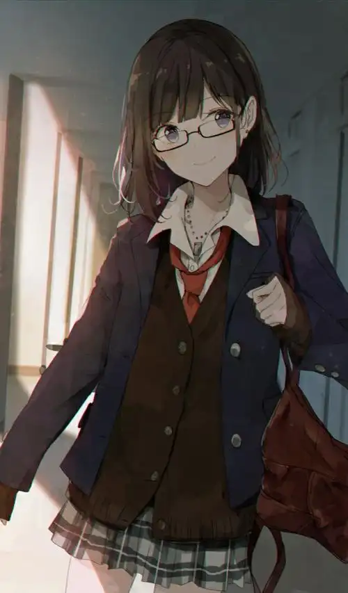 p站美图推荐——下半框眼镜特辑-动漫之家新闻站