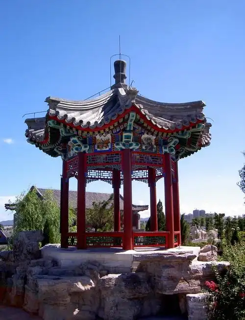 古建八角亭图片大全