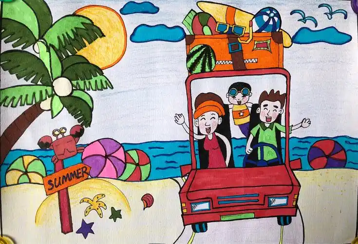 炫彩童年系列绘画比赛获奖作品展