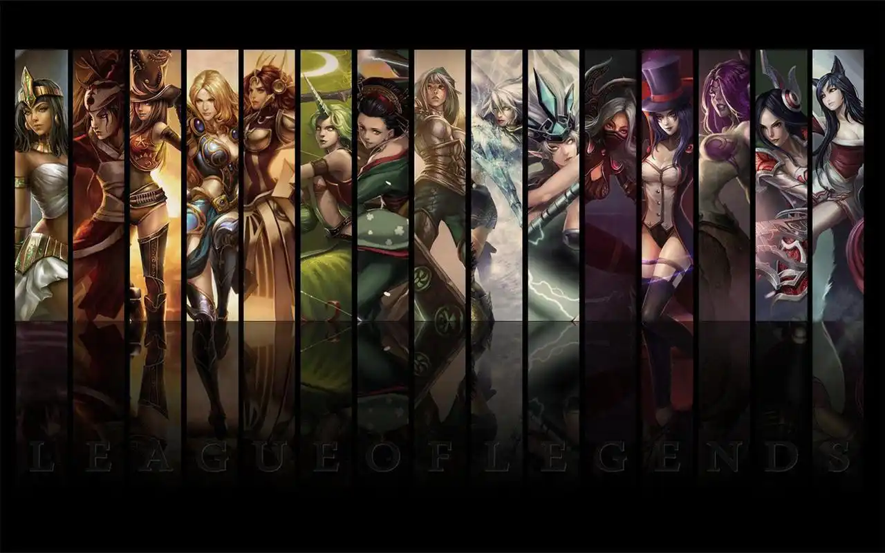 lol英雄大集合高清电脑桌面主题壁纸图片下载