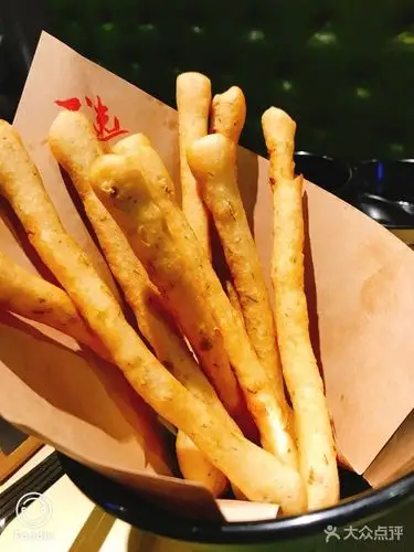 手选潮汕鲜牛肉火锅(黄河路店)低温茴香小油条图片 - 第2张