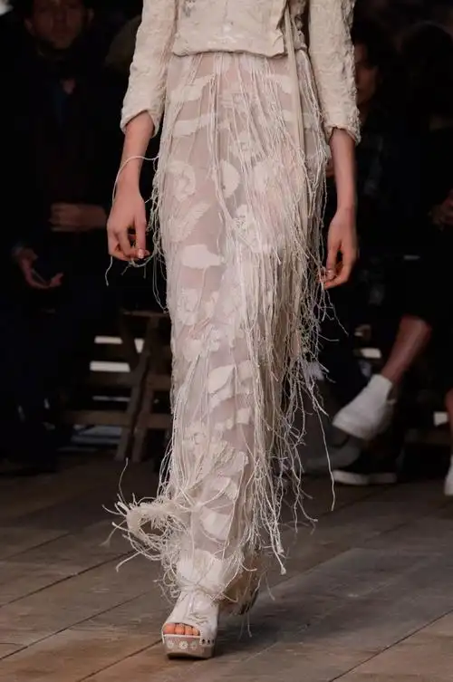 亚历山大·麦昆 alexander mcqueen 2016春夏系列时装发布秀(细节部分