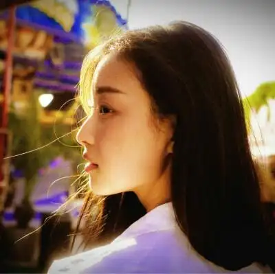 女生头像 阳光 侧面 倪妮