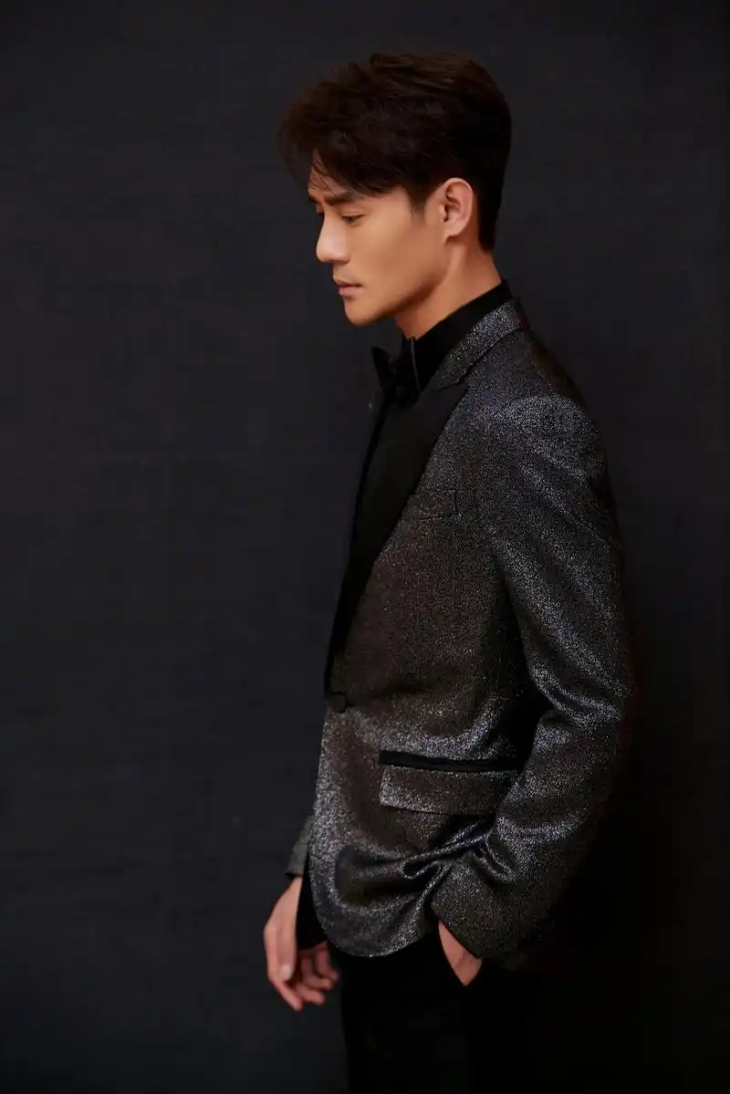 王凯亮相2017微博之夜红毯 严谨西装帅气出席_高清图集_新浪网