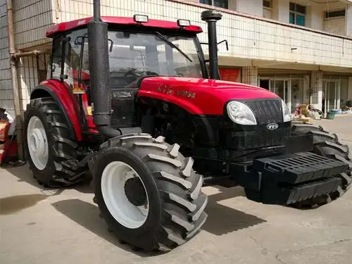 邻居刚提的国二东方红lf954拖拉机,带230旋耕机,还是减补贴付款