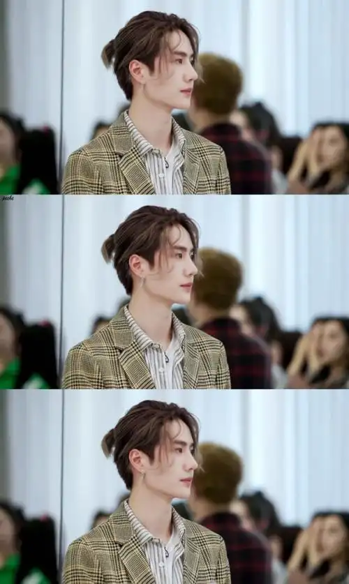 创造101 截修 @uniq-王一博 cr:logo (漂亮的造型 漂亮的侧颜 折服)