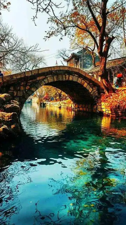 这组江南水乡别有意蕴