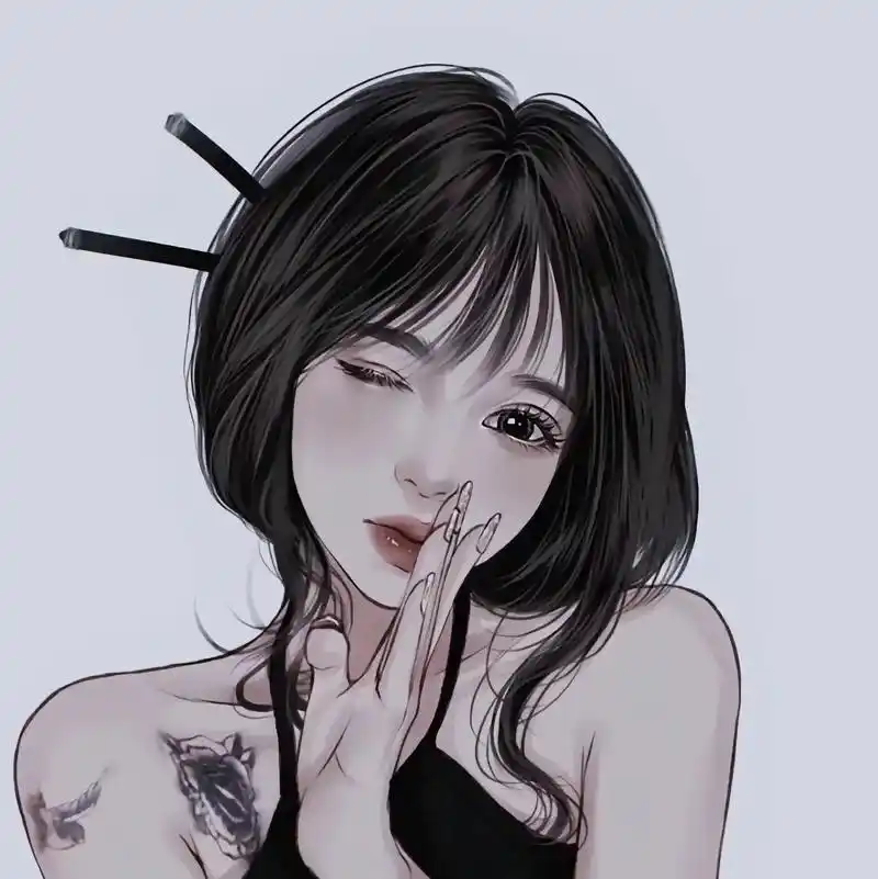 头像分享 #暗黑系 黑色高冷头像暗黑#今日分享 - 抖音