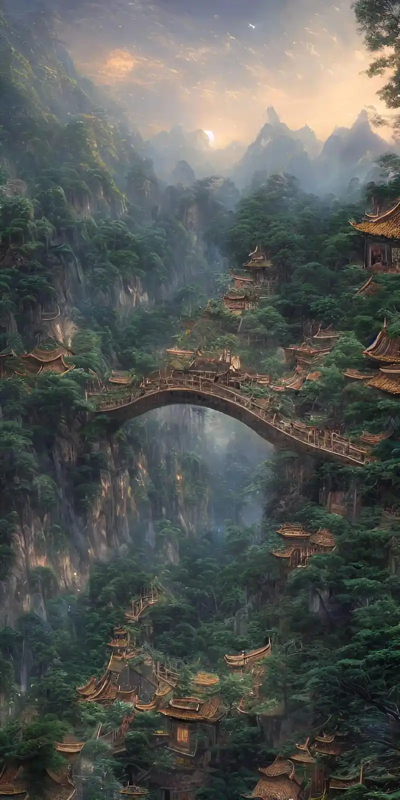 建筑 #古风 仙侠昆仑墟仙境,梦想的地方#图文热点来了 # - 抖音