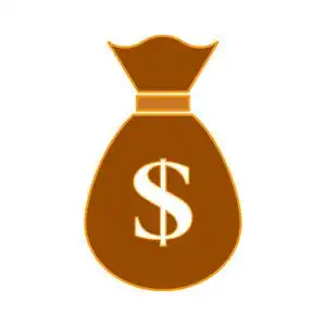 在白色的钱象征符号插画-正版商用图片1q3k36-摄图新视界