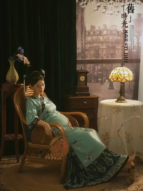 岁月静好民国少奶奶养胎中安逸