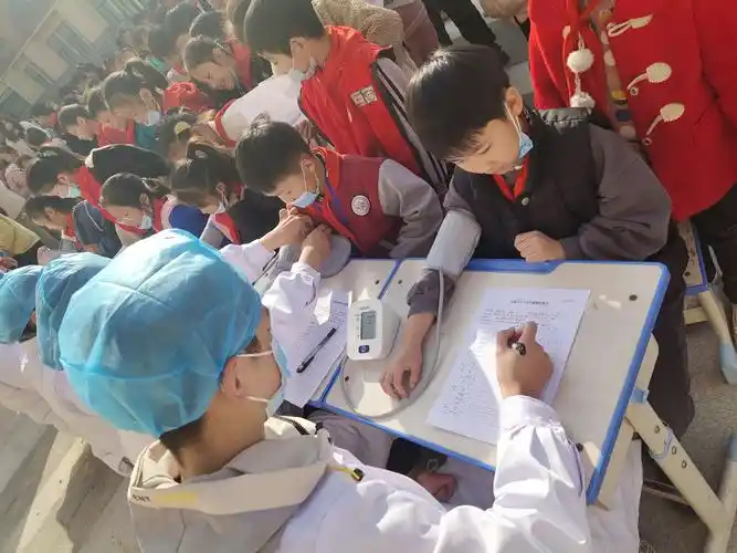 健康体检,快乐成长—山后杜小学健康体检