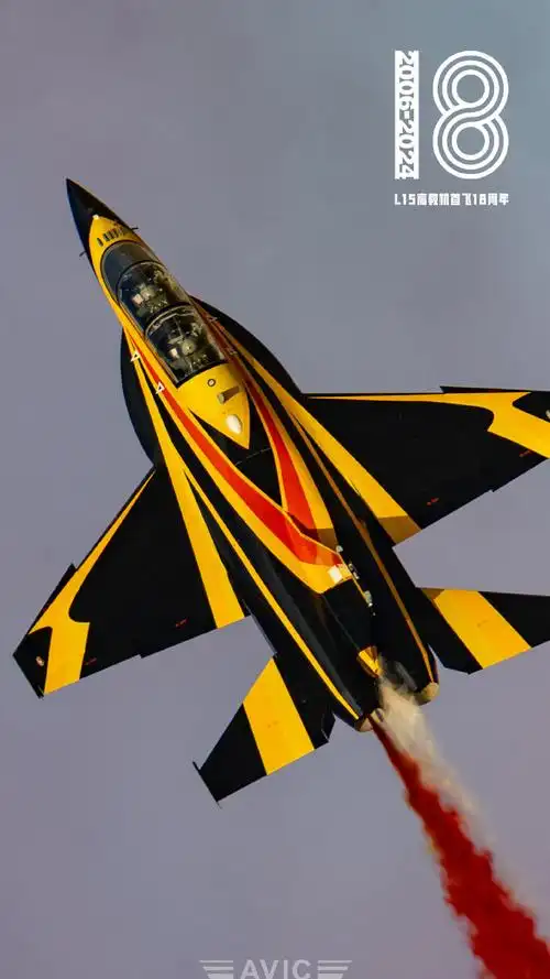 l15高教机首飞18周年##猎鹰成年礼