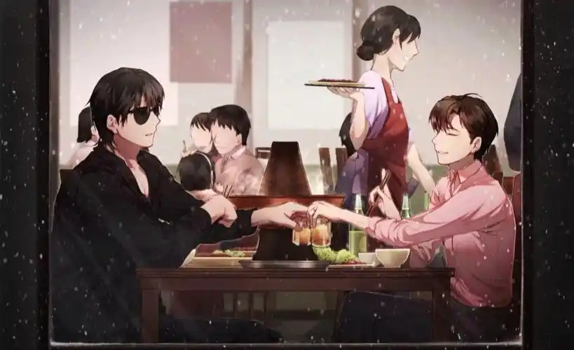 盗墓笔记壁纸我最喜欢铁三角黑花的组合