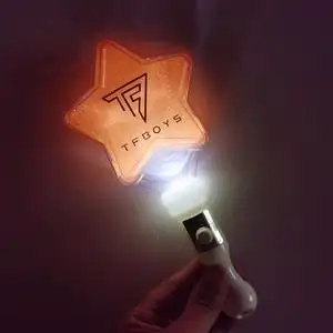 tfboys应援荧光棒王俊凯王源易烊千玺演唱会闪光棒发光发箍定制款