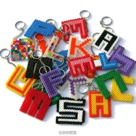 来一组拼拼豆豆的英文字母样式参考做个自