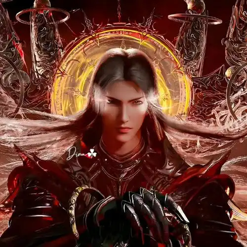 唐三白发修罗造型##斗罗大陆修罗神预告