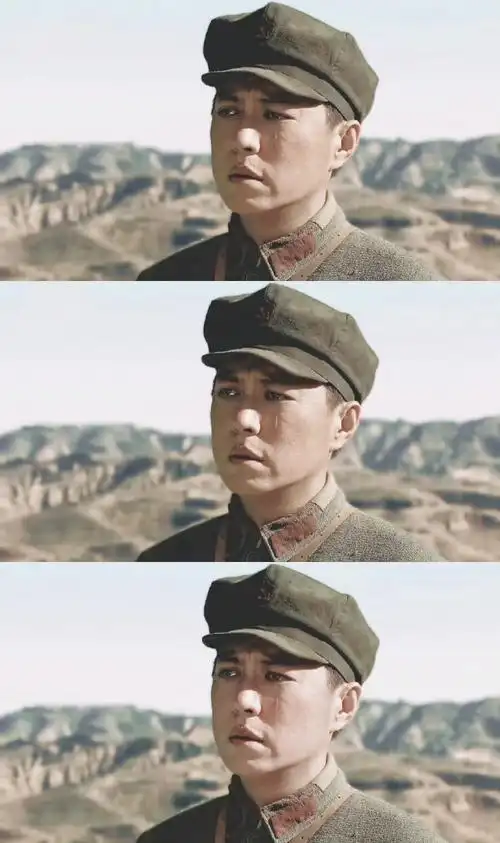 靳东一滴泪演技##靳东西北岁月