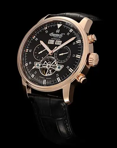 德国设计 英格索尔ingersoll 商务休闲男款机械表