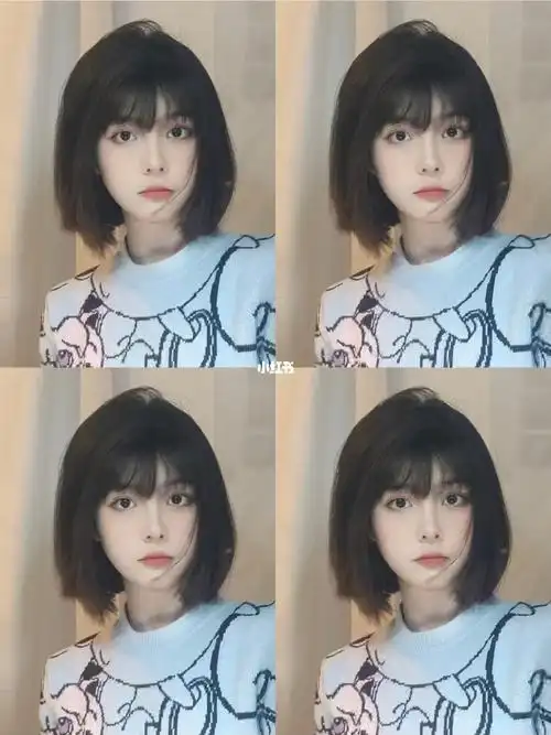 女生都爱的修饰脸型小妙招发型,改变太美了锁骨短发yyds