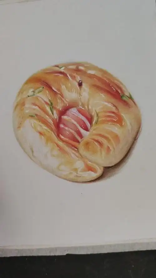 彩铅面包了解一下
