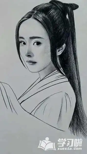 白浅的简笔画视频杨幂分享180405 白浅简笔画教程了解一下 你离成为画