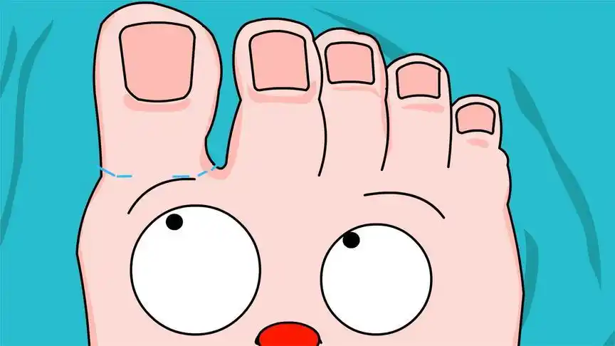 动画卡通搞笑视频脚趾当手指味道令人销魂搞笑动画两个不嫌味道大
