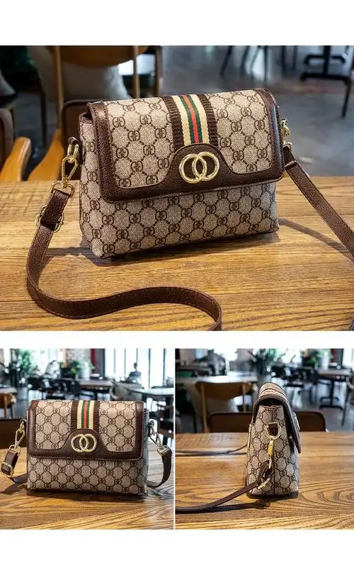 官方酷奇女包轻奢品牌单肩包女气质女士包包202新款斜挎包小众设计感