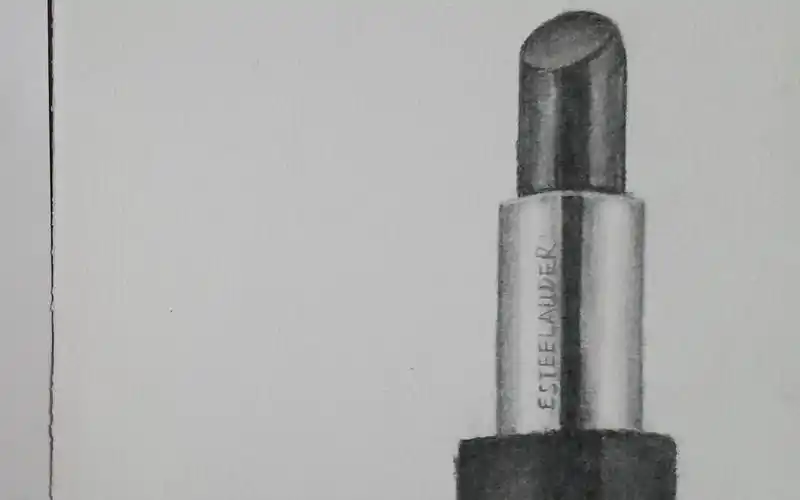 素描第三课女神礼物口红