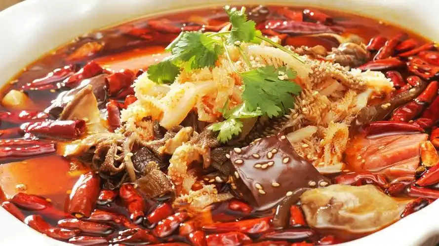 正宗川菜毛血旺的做法视频家常菜毛血旺的做法汤汁红亮麻辣鲜香