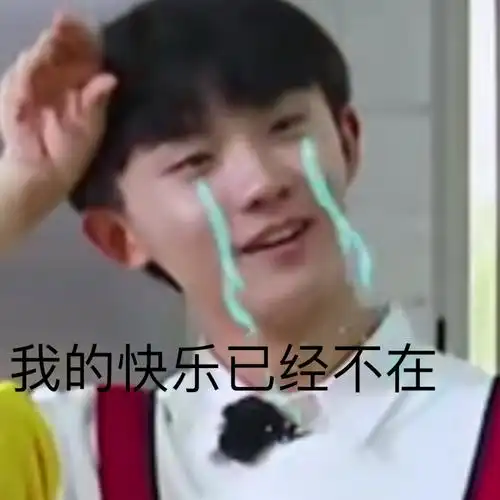 我的快乐已经不在/马嘉祺表情包出处《少年梦游记》