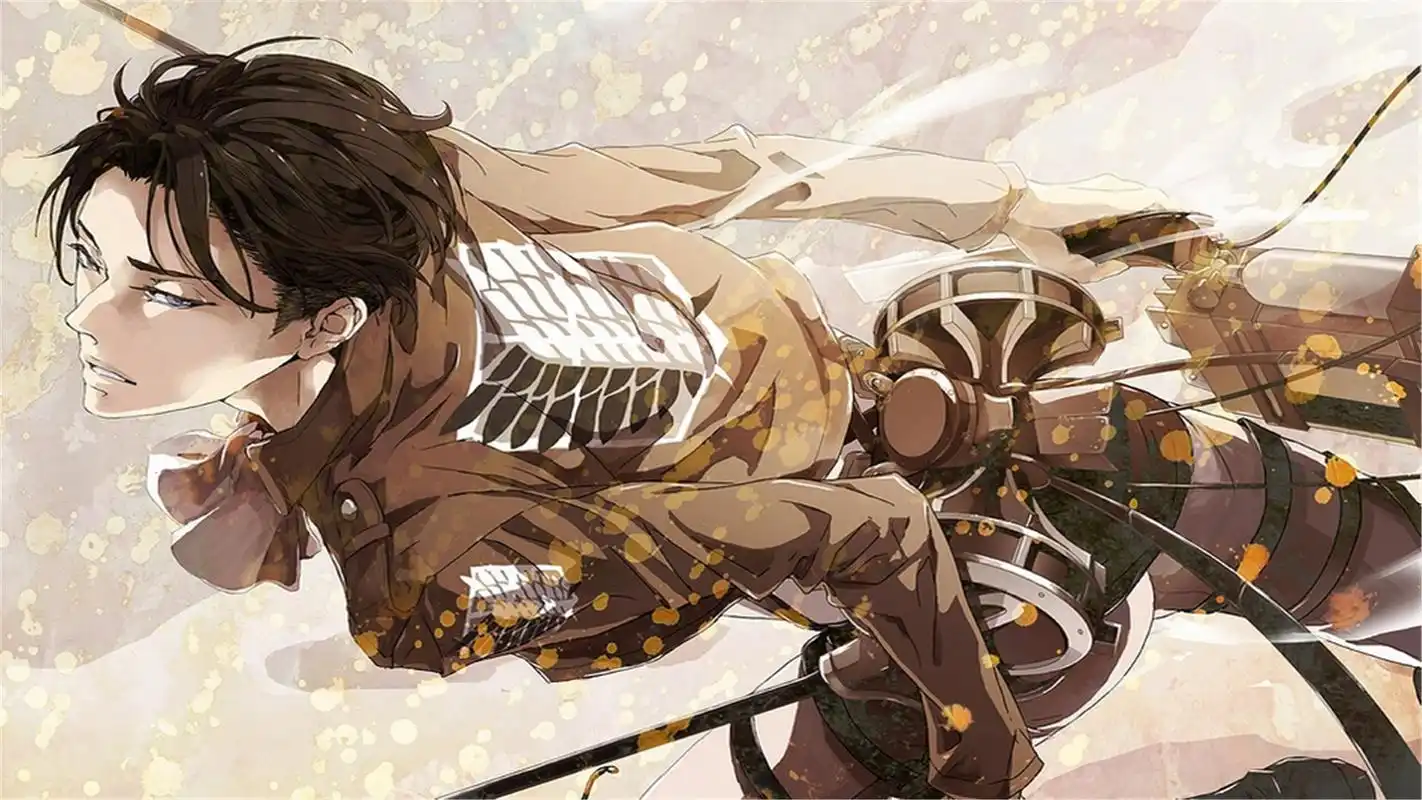 《进击的巨人》兵长利威尔高清桌面图片-卡通动漫-手机壁纸下载-美桌