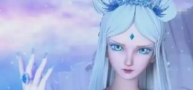 在《叶罗丽精灵梦》中,丸子头一向都是齐娜的发型,但冰公主换成丸子头