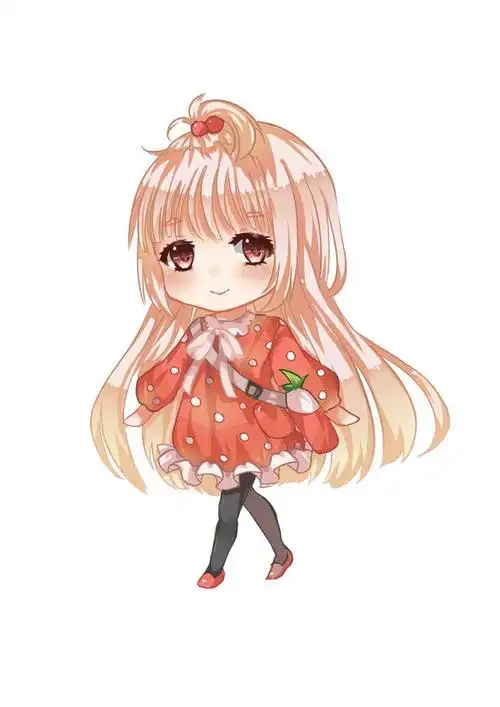 q版人物 女 现代