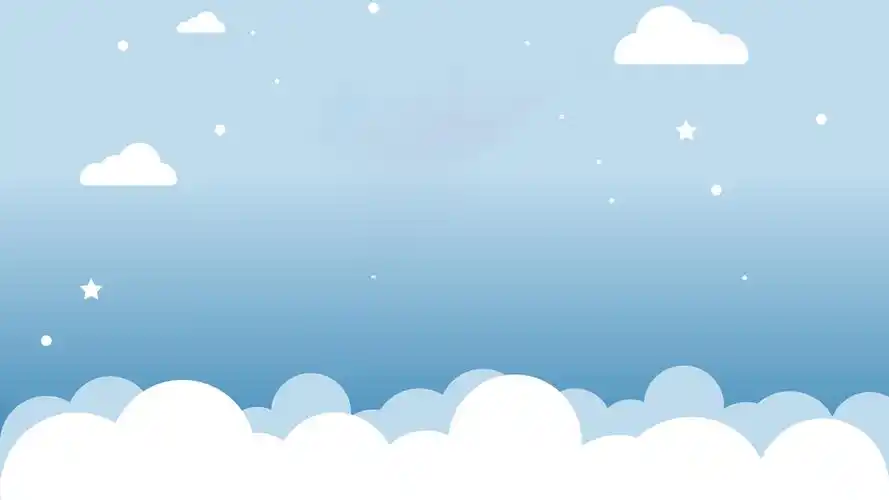 航天科技元素可爱卡通云朵高清图片(3张)