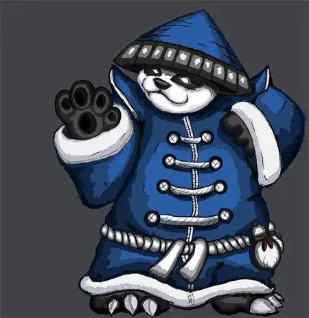 求dota蓝猫的壁纸或主题,最好是萌萌的,!