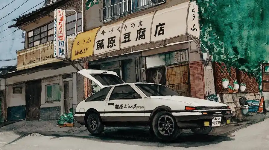 头文字d电影剪辑3/3