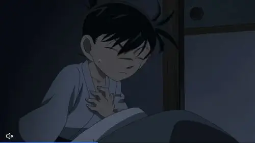 柯柯睡到一半突然捂着胸口坐起来,还用这种眼神四下里看了